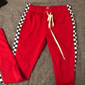 EPTM red checker pants